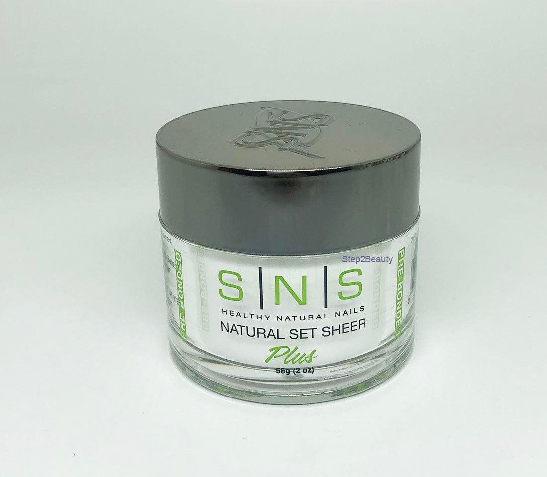 SNS Healthy Natural Nails Dipping Powder - NATURAL SET SHEER 2 oz