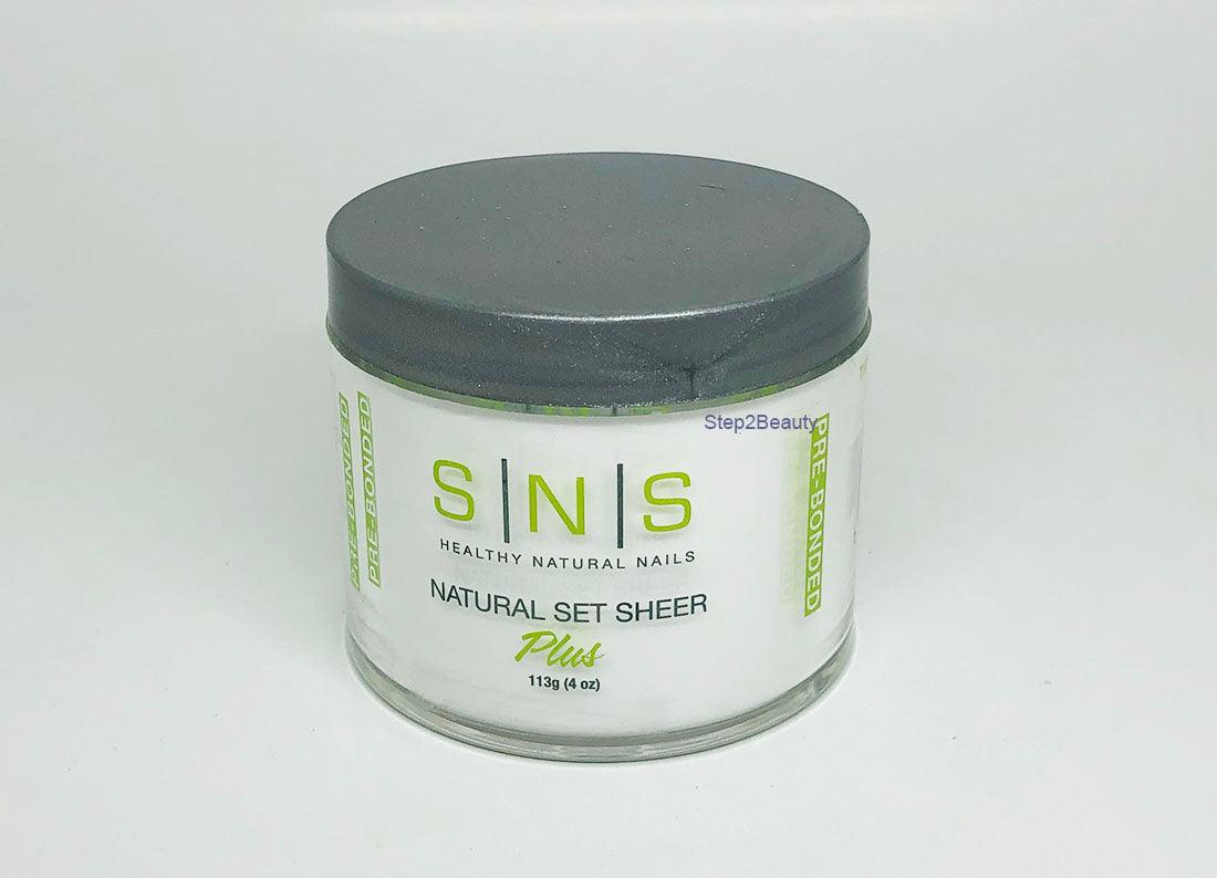 SNS Healthy Natural Nails Dipping Powder - NATURAL SET SHEER 4 oz