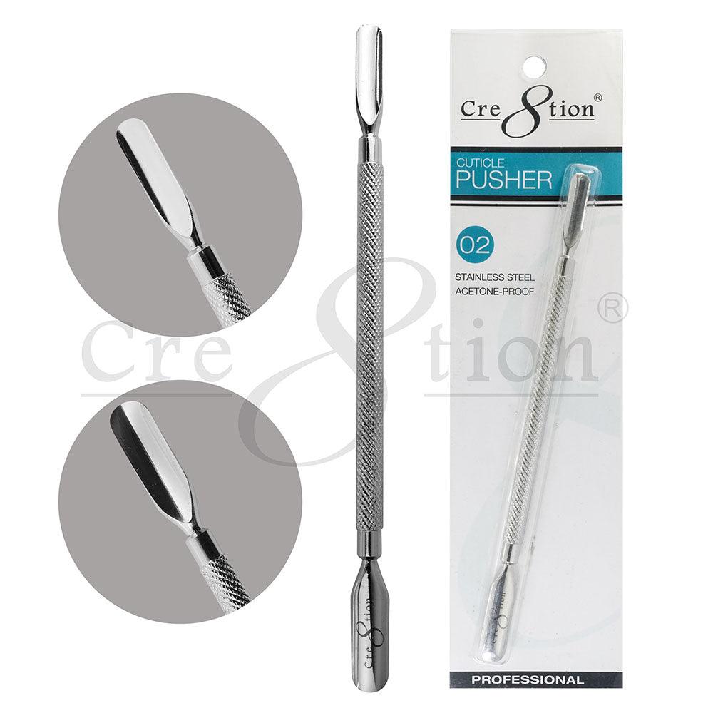 Cre8tion Stainless Steel Cuticle Pusher - P02