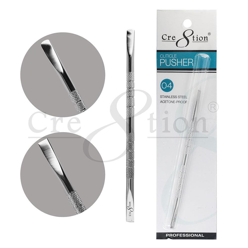 Cre8tion Stainless Steel Cuticle Pusher - P04