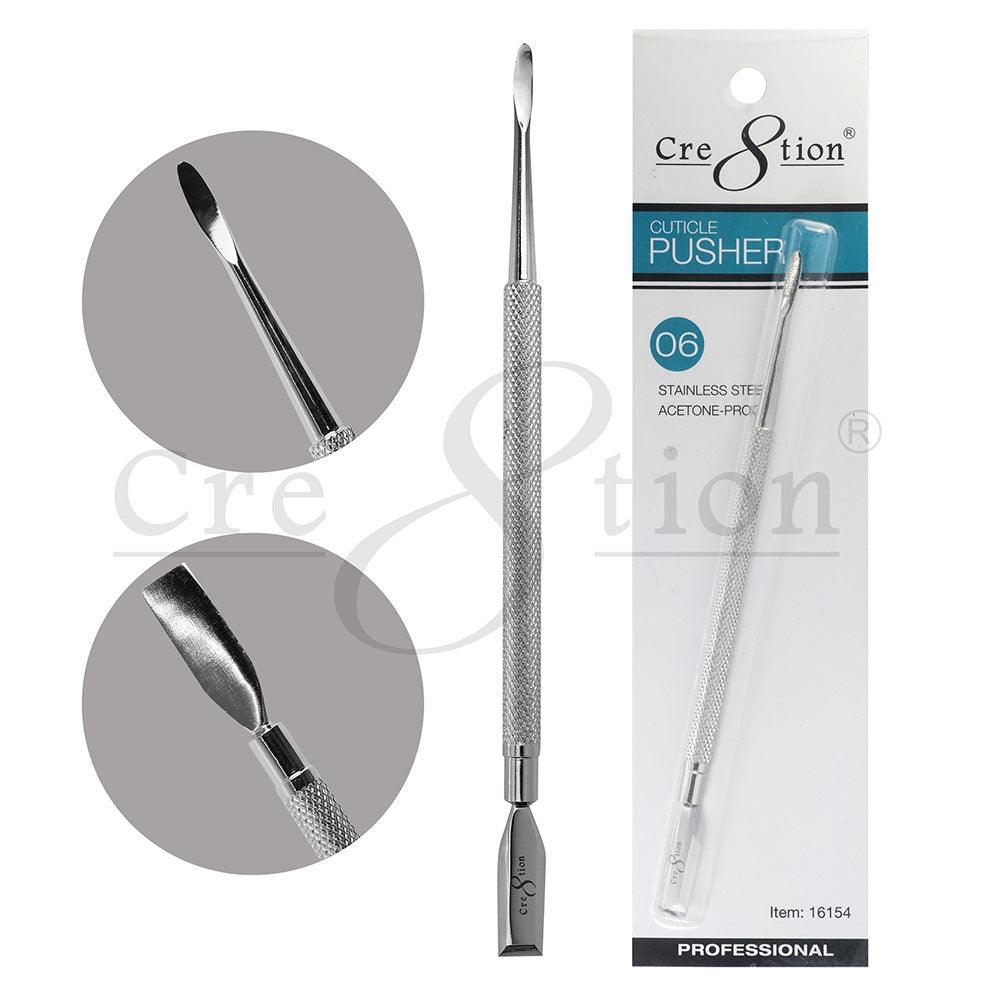 Cre8tion Stainless Steel Cuticle Pusher - P06
