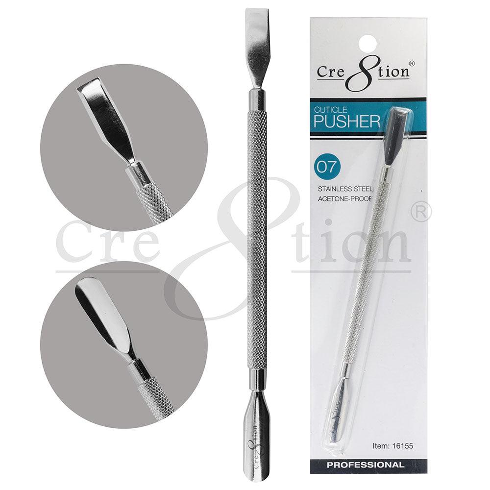 Cre8tion Stainless Steel Cuticle Pusher - P07