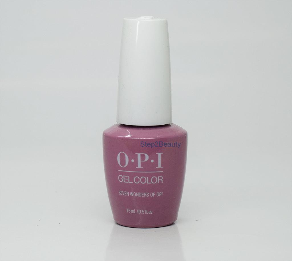 OPI Soak Off Gel Polish 0.5 Oz - GC P32 Seven Wonders of OPI