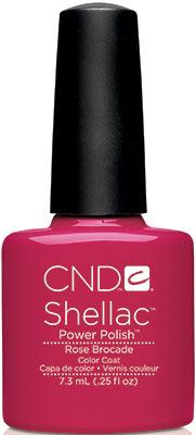 CND Shellac UV Soak off Gel Polish 0.25 oz | Rose Brocade