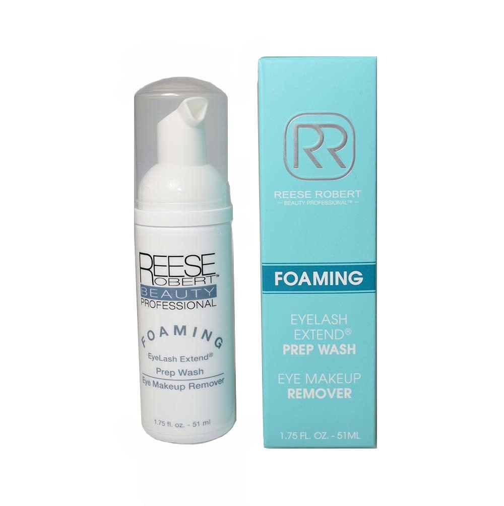 Reese Robert Foaming Lash Extend Prep Wash, Eye Make up Remover 1.75 Ounce