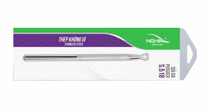 NGHIA Stainless Steel Cuticle Pusher S-518