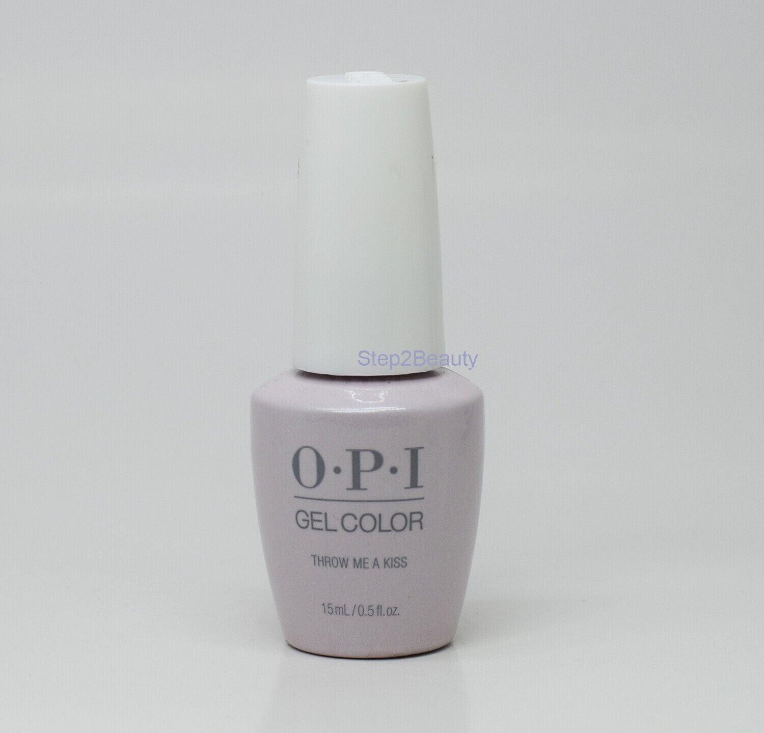 OPI Soak Off Gel Polish 0.5 Oz - GC SH2 Throw Me a Kiss