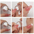 Silicone Transparent Nail Art Stamping French Manicure Tool