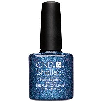 CND Shellac UV Soak off Gel Polish 0.25 oz | Starry Sapphire