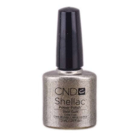 CND Shellac UV Soak off Gel Polish 0.25 oz | Steel Gaze