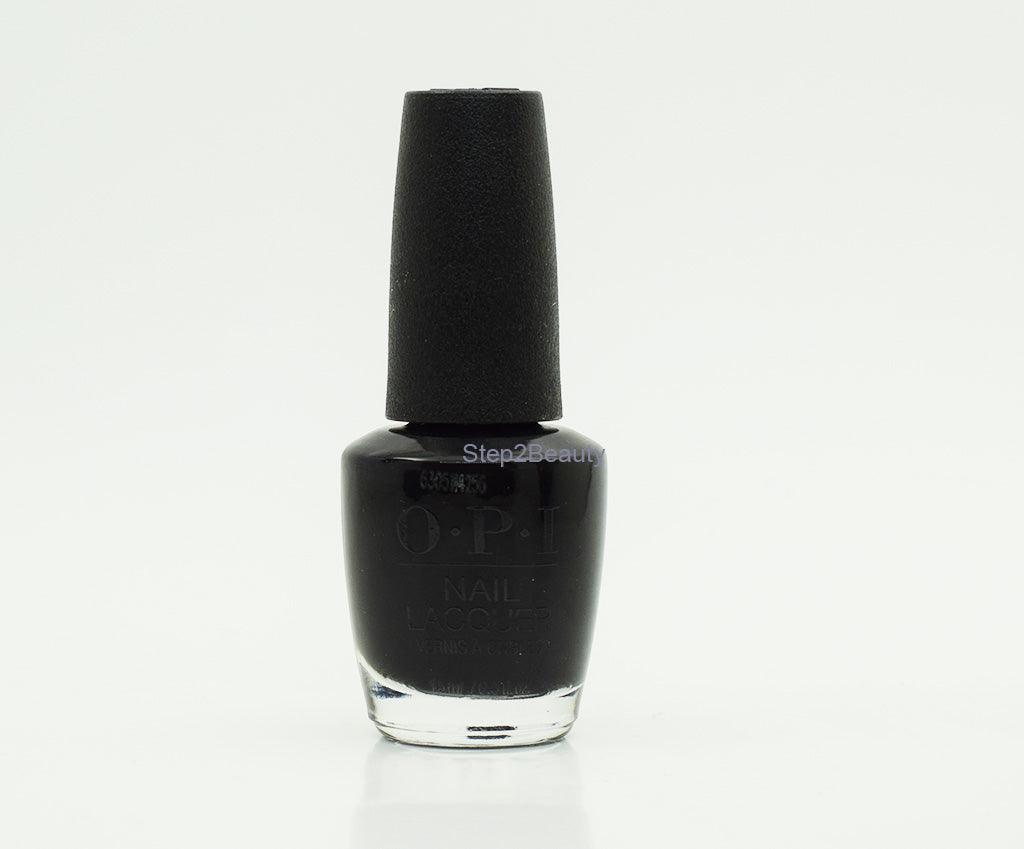 OPI Nail Lacquer 0.5 oz - NL T02 Black Onyx