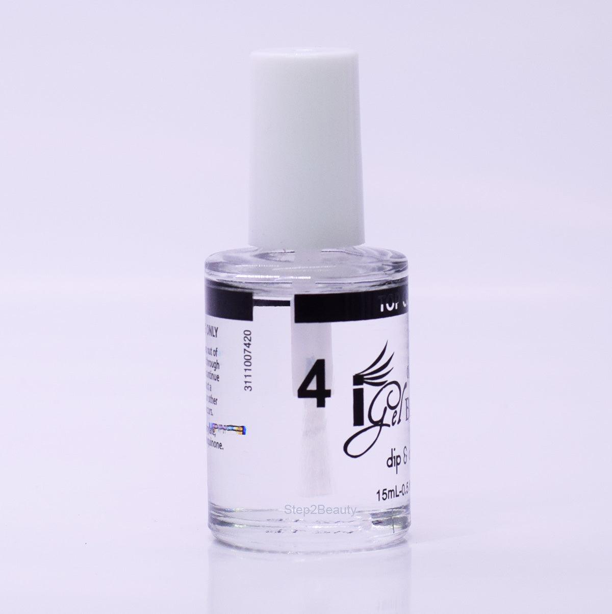 IGel Beauty Dip & Dap Liquid System - #4 Top Coat 0.5 oz