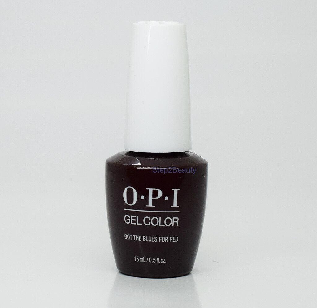 OPI Soak Off Gel Polish 0.5 Oz - GC W52 Got the Blues for Red