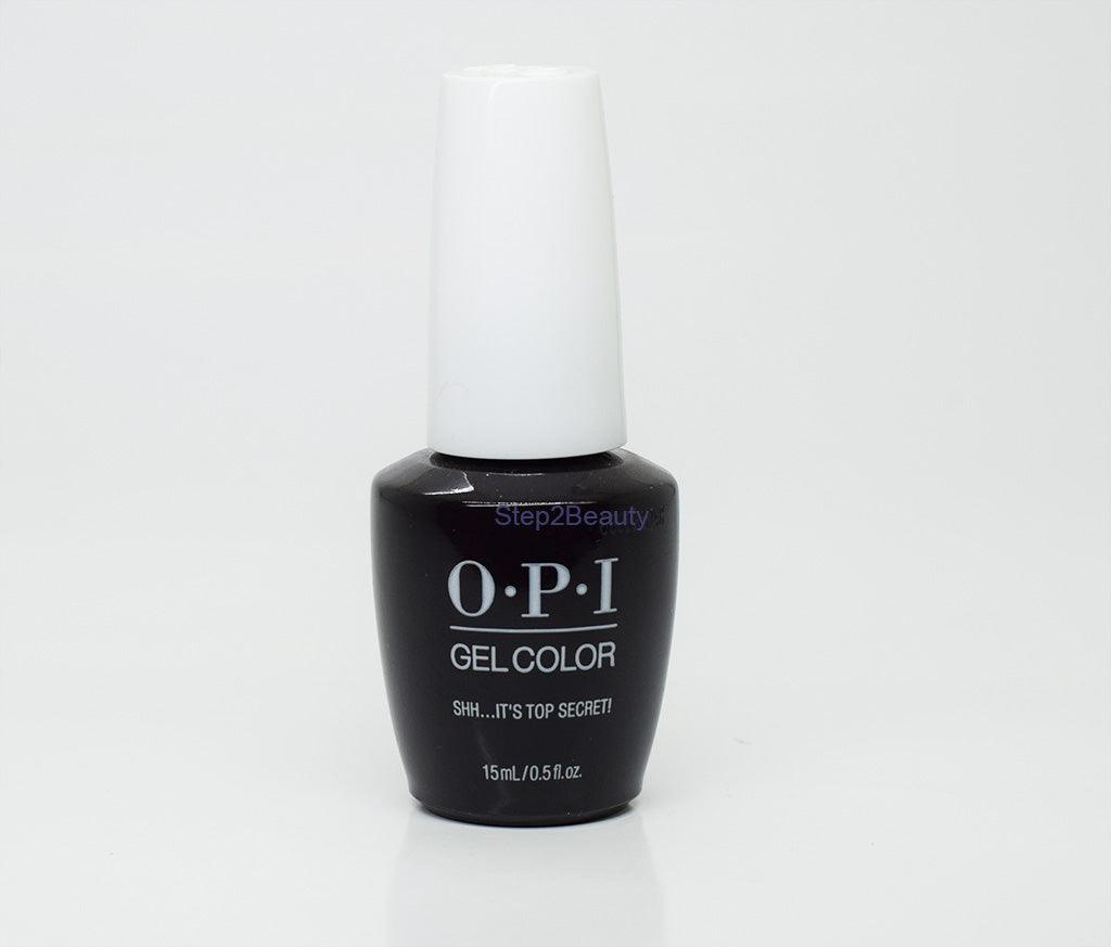 OPI Soak Off Gel Polish 0.5 Oz - GC W61 Shh...It's Top Secret!