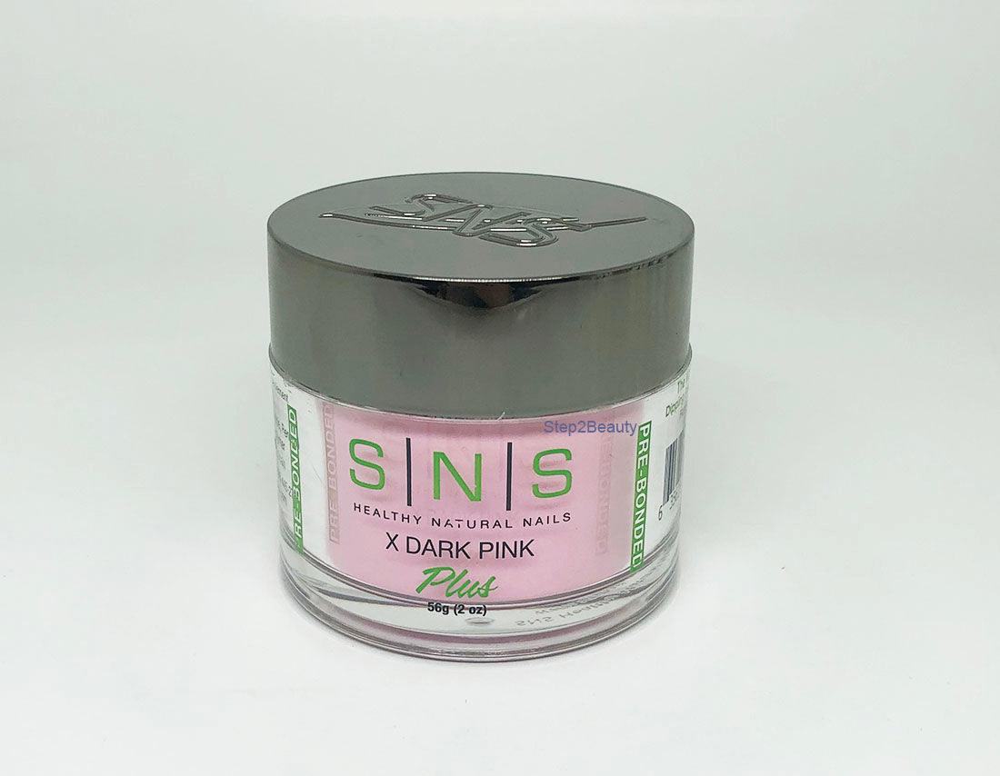 SNS Healthy Natural Nails Dipping Powder - X DARK PINK 2 oz