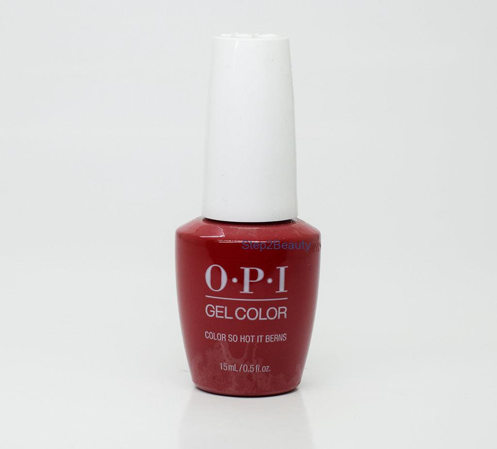 OPI Soak Off Gel Polish 0.5 Oz - GC Z13 Color So Hot it Berns