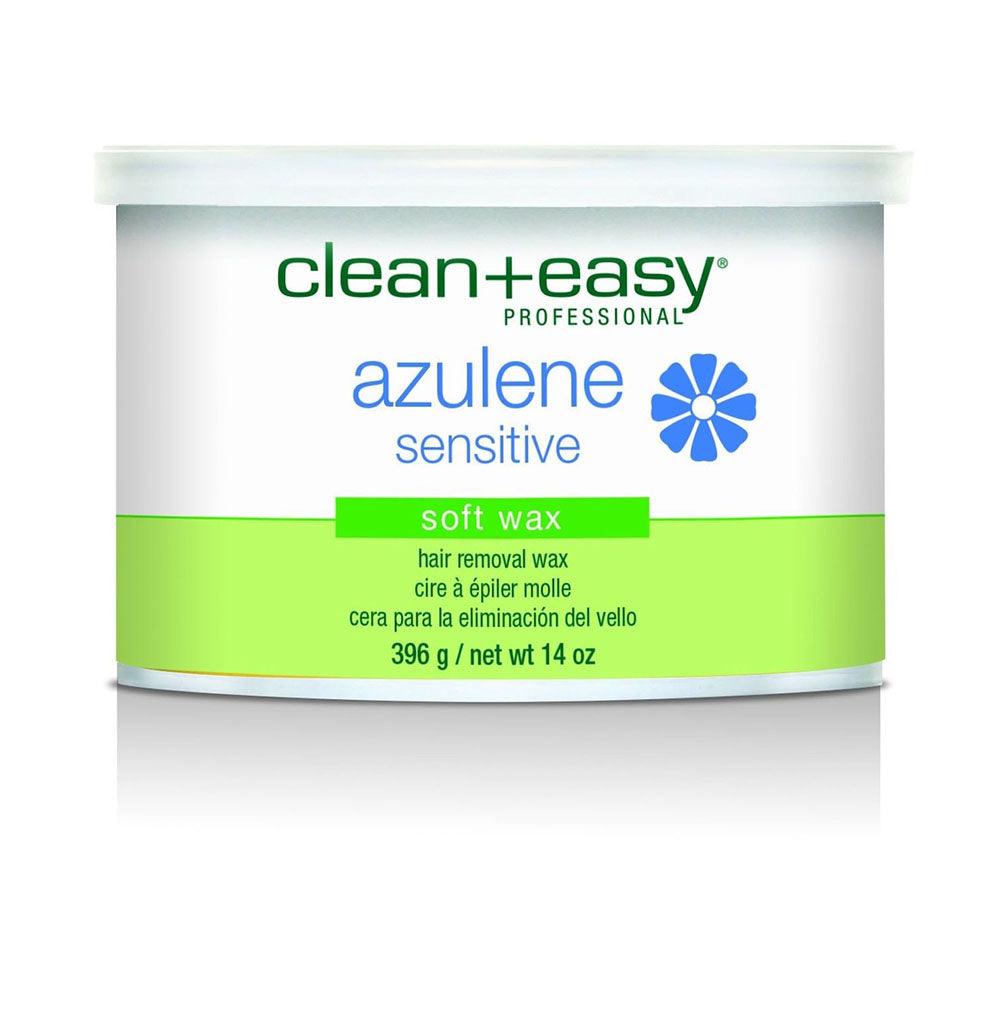 Clean+Easy Wax Hair Removal 14 oz | Azulene Sensitive soft wax