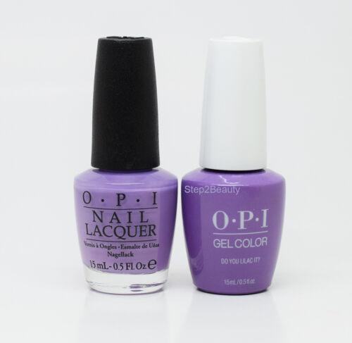 OPI Duo Gel + Matching Lacquer B29 Do You Lilac It?