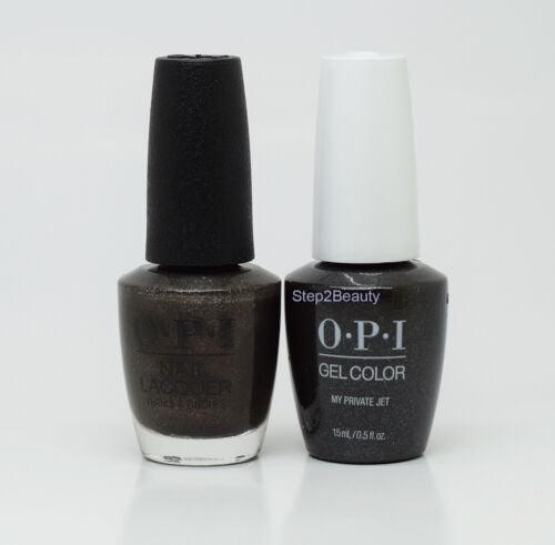 OPI Duo Gel + Matching Lacquer B59 My Private Jet