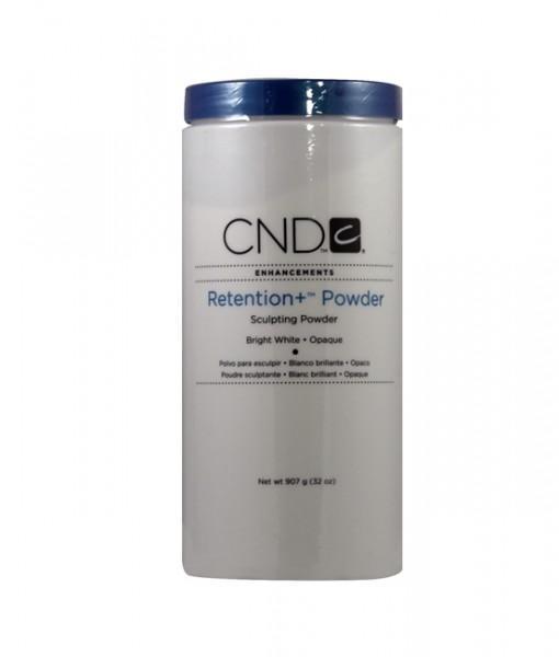 CND Enhancement Sculpting Powder - Perfect Color - Retention + Bright White Opaque 32 oz