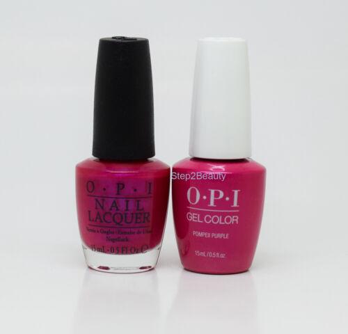 OPI Duo Gel + Matching Lacquer C09 Pompeii Purple