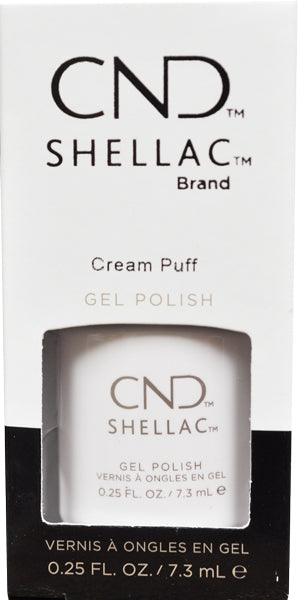 CND Shellac Soak off Gel Polish 0.25 oz | Cream Puff