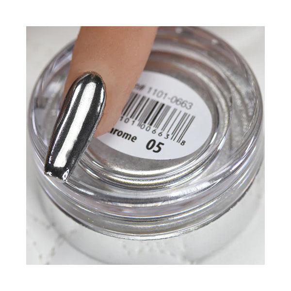 Cre8tion Chrome Nail Art Effect 1G - 05 Silver