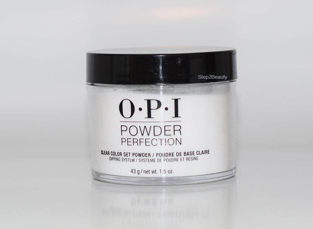 OPI Powder Perfection Dipping System 1.5 oz - DP003 Clear Color Set Powder