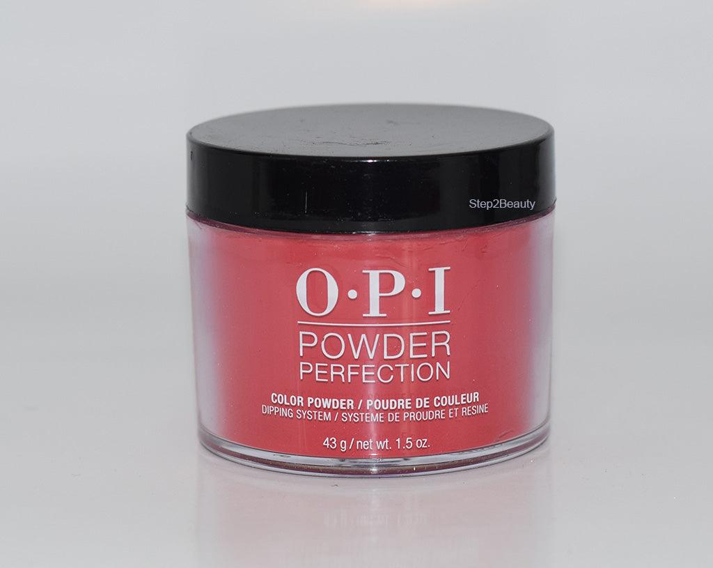 OPI Powder Perfection Dipping System 1.5 oz - DP Z13 Color So Hot It Berns