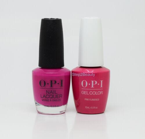 OPI Duo Gel + Matching Lacquer E44 Pink Flamenco
