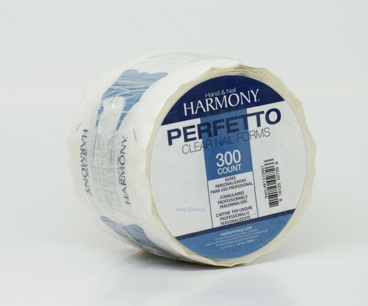 Harmony Perfetto Clear Nail Forms 300 Count - Item#1310401