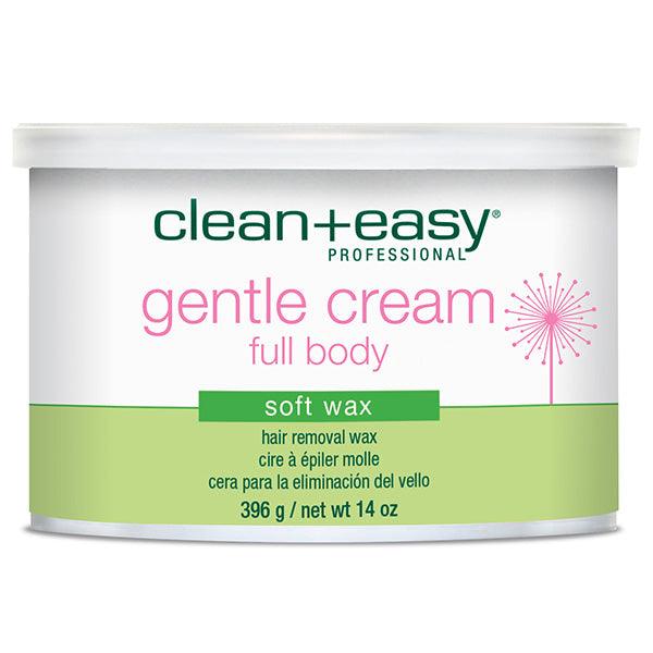 Clean+Easy Wax Hair Removal 14 oz | Gentle Cream full body soft wax