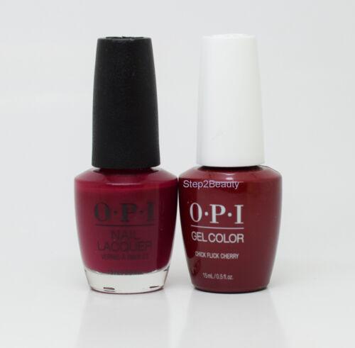 OPI Duo Gel + Matching Lacquer H02 Chick Flick Cherry