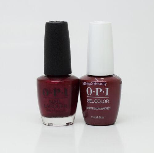 OPI Duo Gel + Matching Lacquer H08 I'm Not Really a Waitress