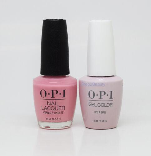 OPI Duo Gel + Matching Lacquer H39 It's a Girl!