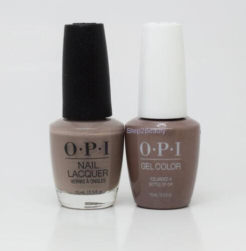 OPI Duo Gel + Matching Lacquer i53 Icelanded A Bottle Of OPI
