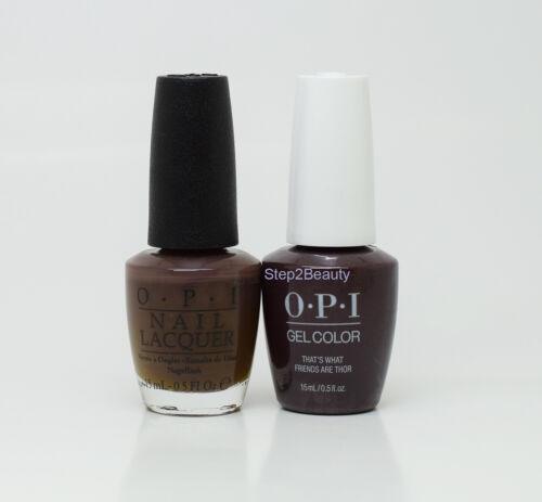 OPI Duo Gel + Matching Lacquer i54 That's What Friends Are Thor
