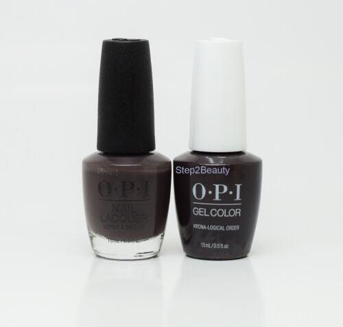 OPI Duo Gel + Matching Lacquer i55 Krona-logical Order