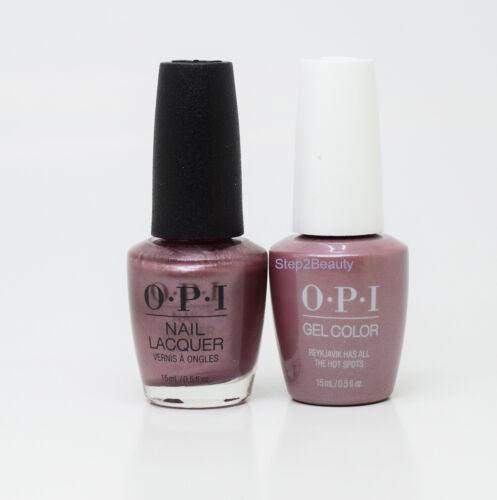 OPI Duo Gel + Matching Lacquer i63 Reykjavik Has All The Hot Spots