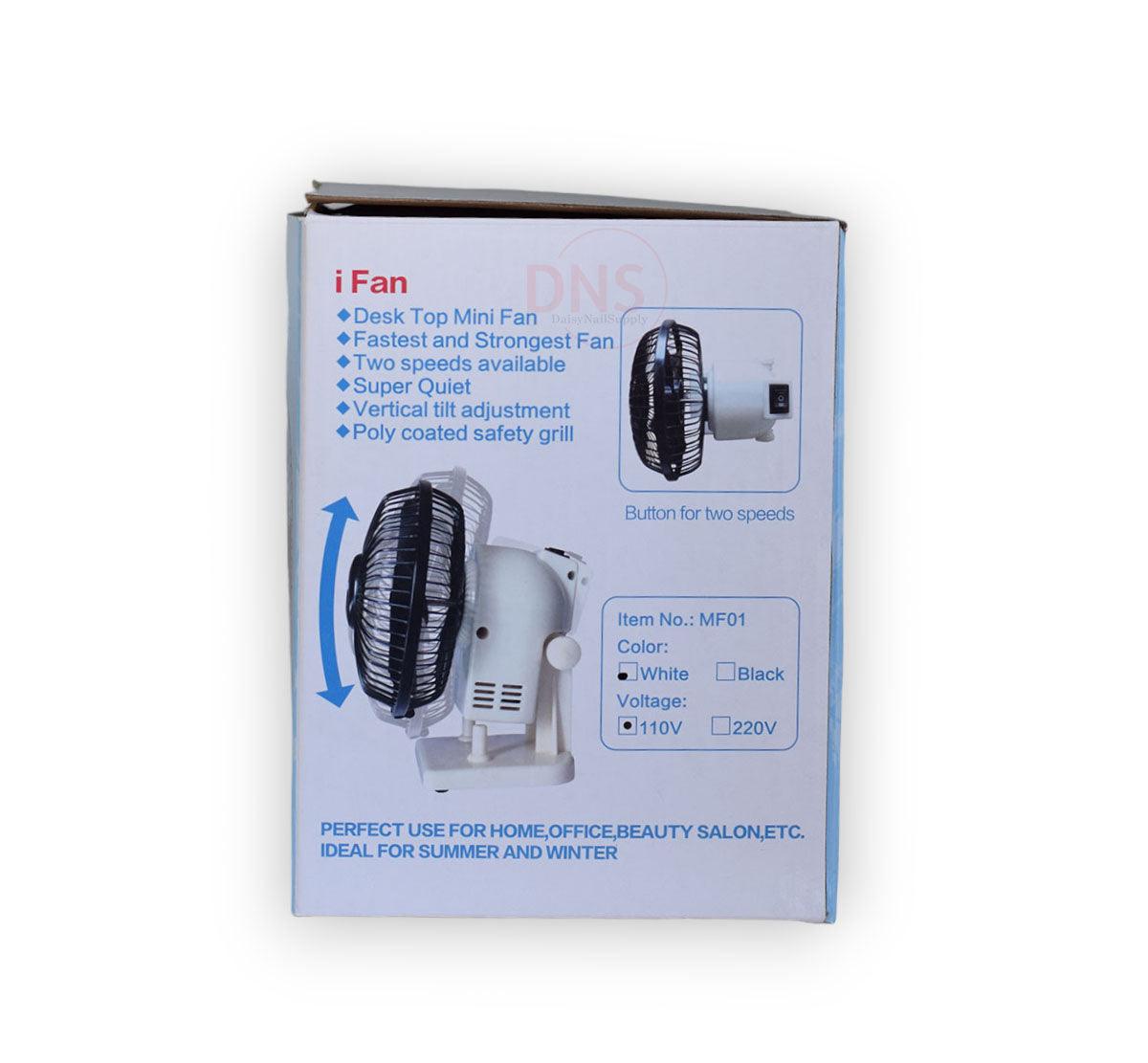 iFan Desk Top Mini Fan (White)