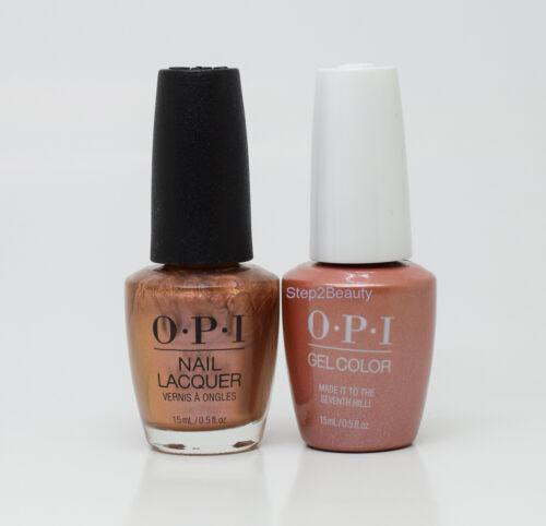 OPI Duo Gel + Matching Lacquer L15 Made It To the Seventh Hill!