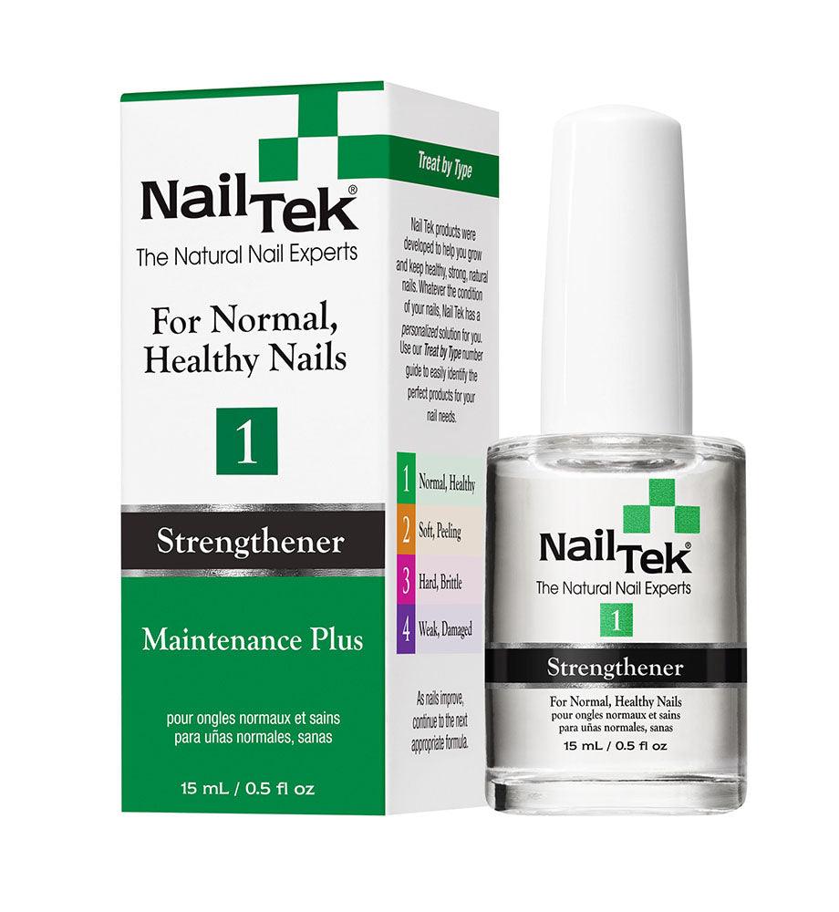 NailTek #1 For Normal, Healthy Nails Strengthener Maintenance Plus 0.5 oz