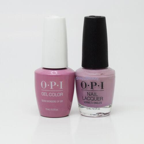 OPI Duo Gel + Matching Lacquer P32 Seven Wonders of OPI