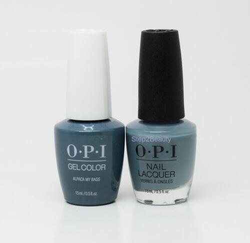 OPI Duo Gel + Matching Lacquer P33 Alpaca My Bags