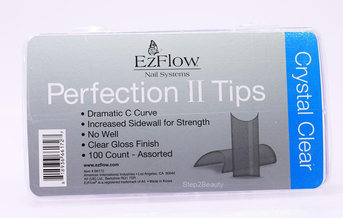 EzFlow Perfection II Tips - Crystal CLEAR #66172