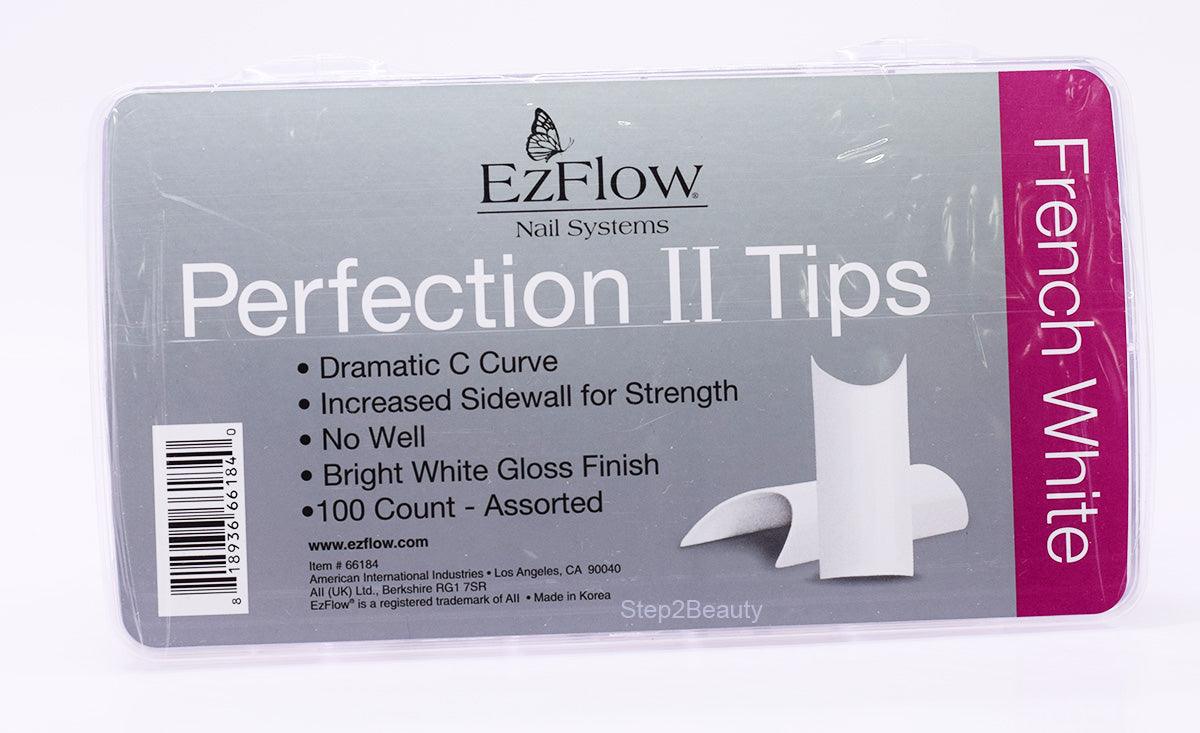 EzFlow Perfection II Tips - French White #66184