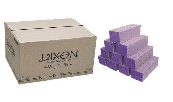 Dixon Buffer Block Purple White Grit 3 Way 100/180 (500 pcs/Case)