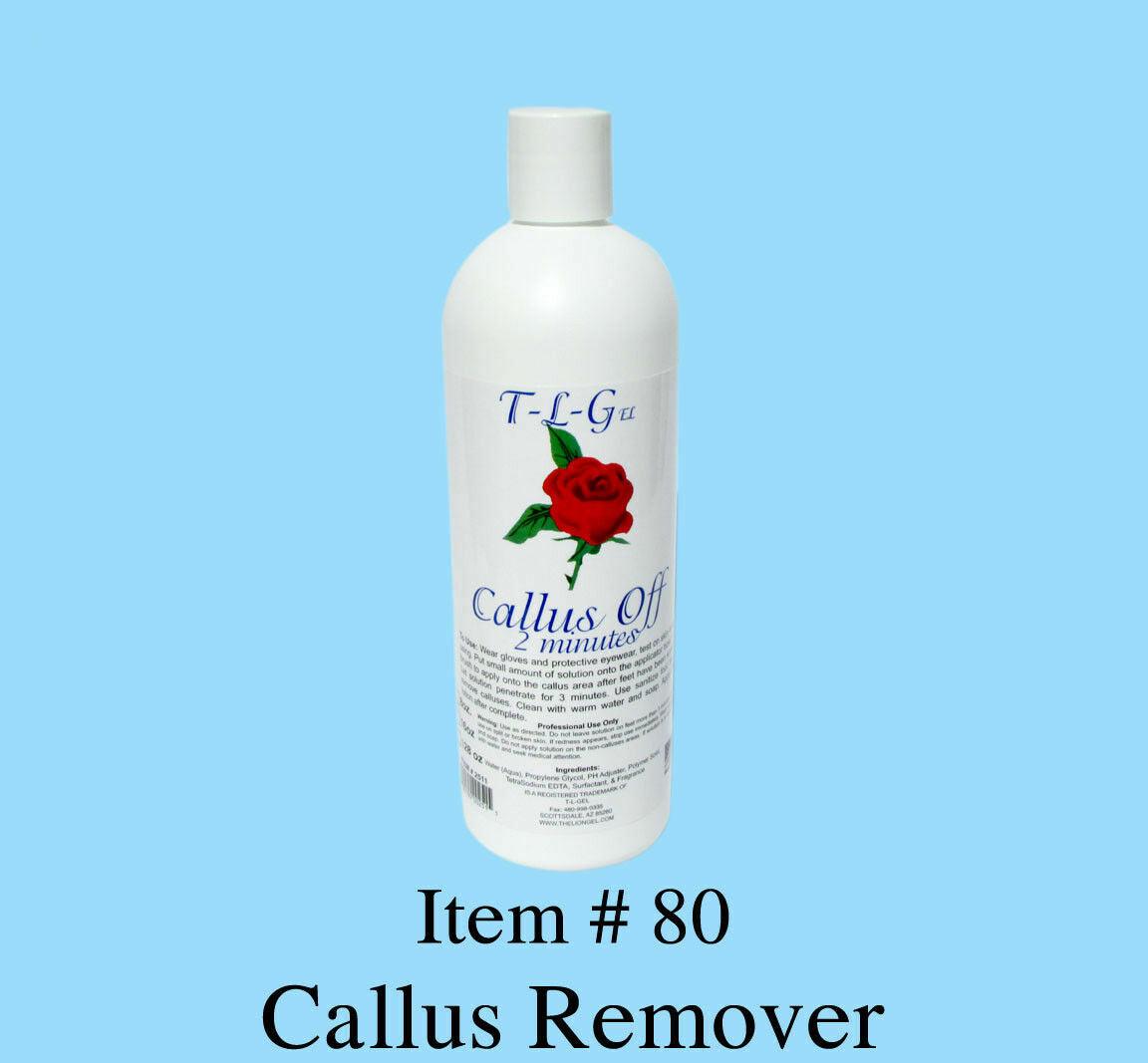 T-L-Gel Callus Off 2 Minutes - Callus remover 8 oz