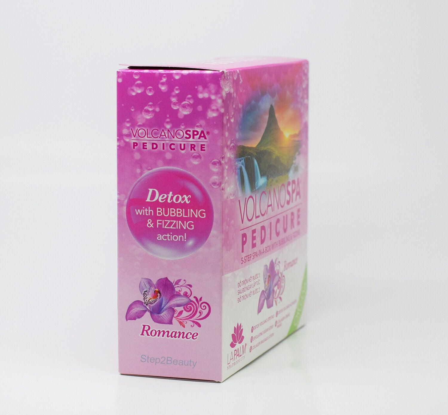Lapalm Volcano Spa Pedicure 5-Step in A Box Kit - Romance