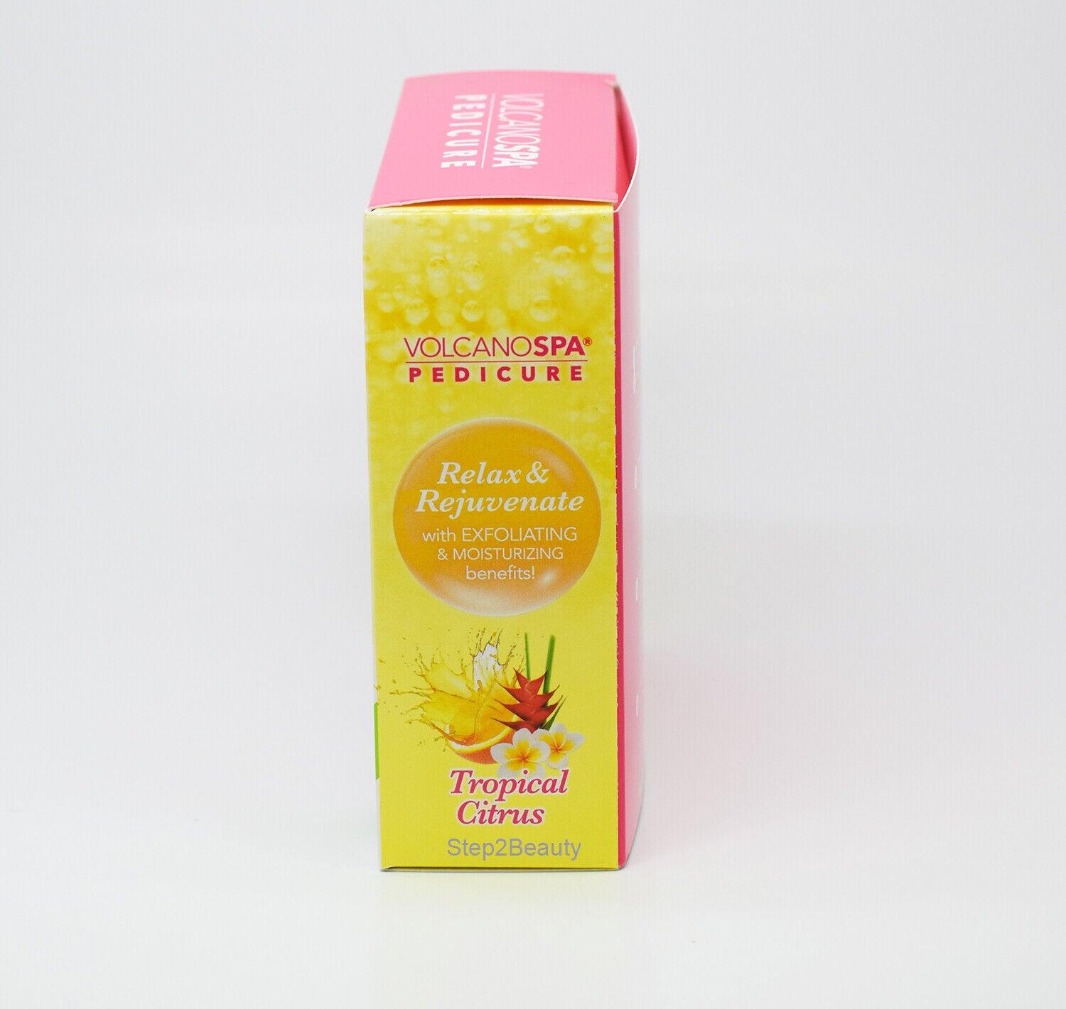 Lapalm Volcano Spa Pedicure 5-Step in A Box Kit - Tropical Citrus